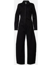 Alaïa - Denim Jumpsuit - Lyst