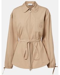 Moncler - Cotton Poplin Shirt - Lyst