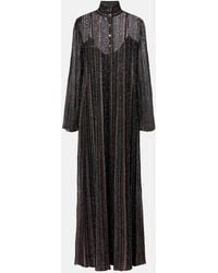 Missoni - Sequined Lame Maxi Dress - Lyst