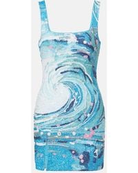 STAUD - Verziertes Minikleid Le Sable - Lyst