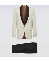 Valentino - Anzug aus Wolle - Lyst