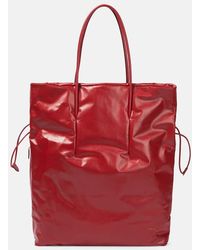 The Row - Polly Leather Tote Bag - Lyst