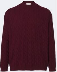 Lisa Yang - Oskar Cable-Knit Cashmere Sweater - Lyst