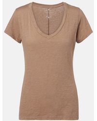 Velvet - Lilith Cotton Slub T-Shirt - Lyst