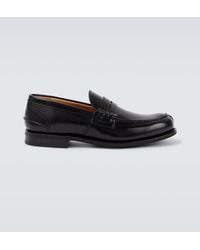Church's - Pembrey Leather Penny Loafers - Lyst