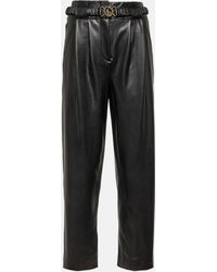 Veronica Beard - Coolidge Faux Leather Pants - Lyst