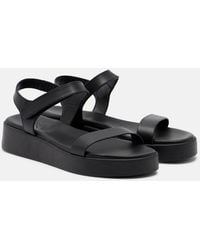 Ancient Greek Sandals - Leather Platform Sandals - Lyst