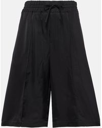 Jil Sander - Culottes De Tiro Alto - Lyst