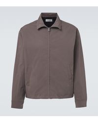FRAME - Cotton-Blend Jacket - Lyst