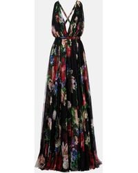 Dolce & Gabbana - Long Dress - Lyst