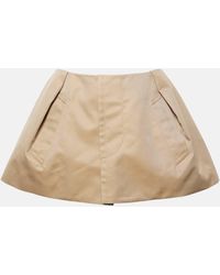 Sacai - Cotton-blend Gabardine Shorts - Lyst