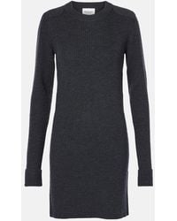 Isabel Marant - Garner Ribbed-Knit Wool-Blend Midi Dress - Lyst