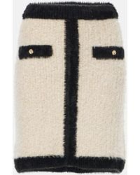 Nina Ricci - Tweed Miniskirt - Lyst