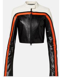 Balenciaga - Leather Biker Jacket - Lyst