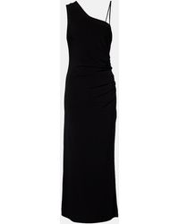 Max Mara - Fiabe One-Shoulder Midi Dress - Lyst