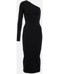 Victoria Beckham - Vb Body One-Shoulder Midi Dress - Lyst