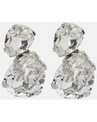 Jennifer Behr - Boucles D'Oreilles Nadia A Cristaux - Lyst
