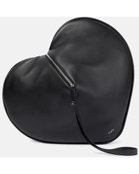 Alaïa - Clutch Le Cour Aus Leder - Lyst