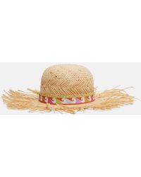 PUCCI - Straw Sun Hat - Lyst