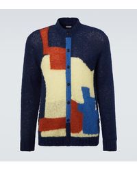 Bode - Chapeau Alpaca-Blend Cardigan - Lyst