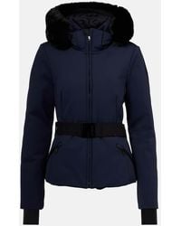 Goldbergh - Hida Faux Fur-Trimmed Down Ski Jacket - Lyst