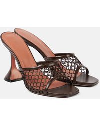 AMINA MUADDI - Lupita 95 Mesh Mules - Lyst