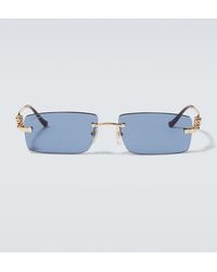 Cartier - Panthere De Cartier Rectangular Sunglasses - Lyst