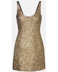 Emilia Wickstead - Einna Floral Jacquard Minidress - Lyst
