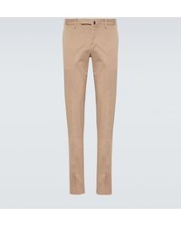 Slowear - Cotton-Blend Slim Pants - Lyst