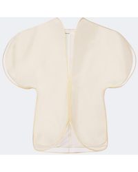 KHAITE - Briar Silk Organza Top - Lyst