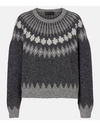 Nili Lotan - Alena Alpaca And Wool-Blend Sweater - Lyst