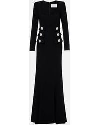 Costarellos - Abito Lungo Con Cristalli - Lyst