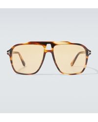 Tom Ford - Autari Aviator Sunglasses - Lyst