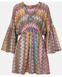 Missoni - Zigzag Lame Kaftan - Lyst