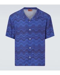 Missoni - Zigzag Bowling Shirt - Lyst
