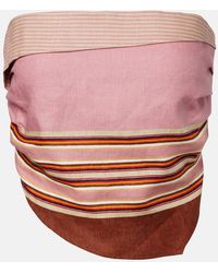 Faithfull the Brand - Ebbe Striped Linen Top - Lyst