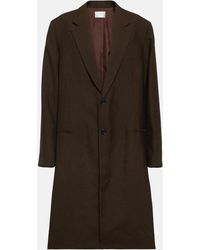 The Row - Chevalier Wool And Mohair Coat - Lyst