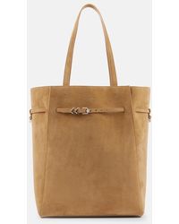 Givenchy - Voyou Medium Suede Tote Bag - Lyst