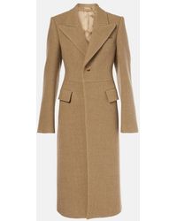 Burberry - Wool Coat - Lyst