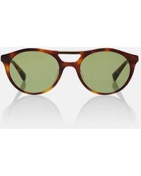 Brunello Cucinelli - Sartorial Sunset Round Sunglasses - Lyst