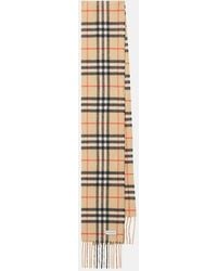 Burberry - Sciarpa Check - Lyst