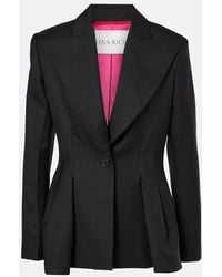 Nina Ricci - Wool Gabardine Blazer - Lyst