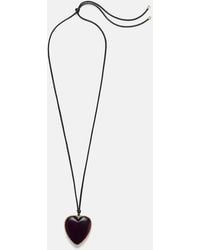 Jennifer Fisher - 14Kt-Plated And Leather Necklace With Quartz - Lyst