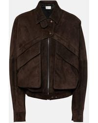 Magda Butrym - Suede Jacket - Lyst
