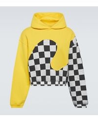 ERL - Sudadera Con Capucha De Jersey De Algodon - Lyst