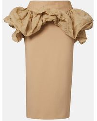 Max Mara - Baccano Peplum Pencil Skirt - Lyst