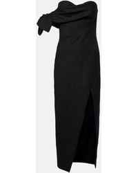 Givenchy - Bow-Detail Wool Cocktail Dress - Lyst