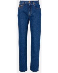 Blazé Milano - Paso Mid-Rise Straight Jeans - Lyst