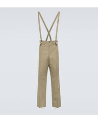 Visvim - Tupper Wool And Linen Straight Pants - Lyst