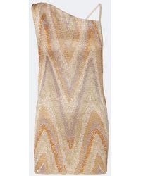Missoni - Top Zigzag En Lame A Sequins - Lyst